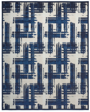 REMMY-BEIGE BLUE-1'-8"X2'-10" M3808F1