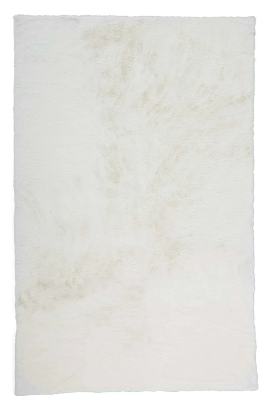 LUXE VELOUR-WHITE-6'-7" X 9'-6" 4506F38