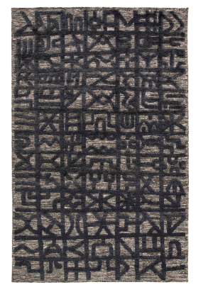 NORAH-BLACK-DARK/GRAY - 8'- 6" X 11'- 6" 6062L4