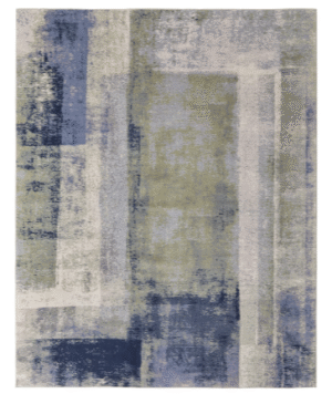 CLIO-BLUE/GREEN-2'-9" X 7'-10" RUNNER 39K3F8