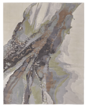 CLIO-GRAY/MULTI-5' X 7'-6" 39K2F12