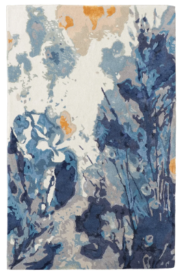 DAFNEY-BLUE-3'-6" x 5'-6" 8871F2