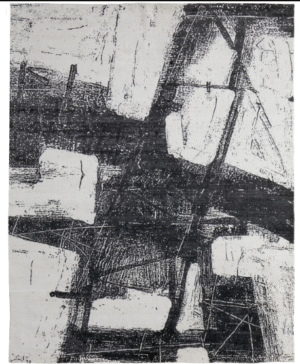 CODA-BLACK/-WHITE-9' X 12'