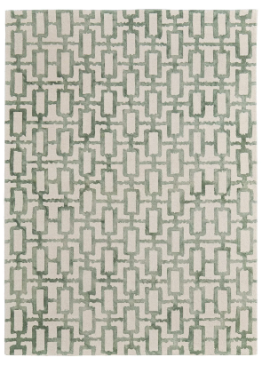 LORRAIN-GREEN/IVORY-8' X 11'