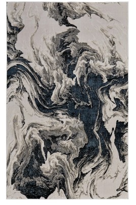 MICAH-BLACK/IVORY-5' x 8'